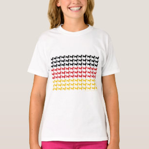 Camiseta Bandera del Oktoberfest Dachshund