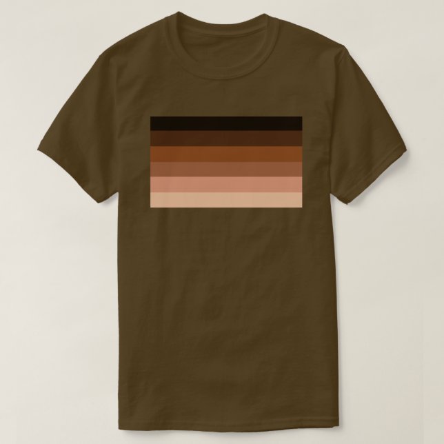 Camiseta Bandera del orgullo antiracista BIPOC (Diseño del anverso)