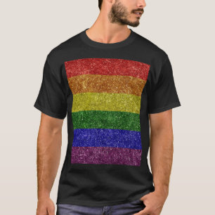 Camiseta Bandera del orgullo arco iris