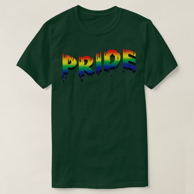Camiseta Bandera del Orgullo Arcoiris (Diseño del anverso)