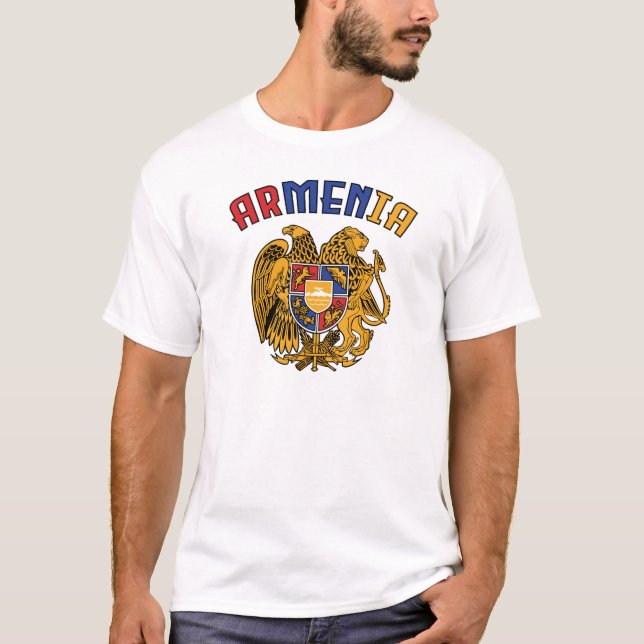 Camiseta Bandera del orgullo armenio Coffee Mug (Anverso)