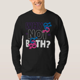 Camiseta Bandera del Orgullo Bi Bisexual Por Qué No 1