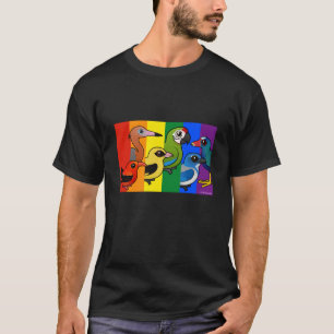 Camiseta Bandera del Orgullo Birdorable