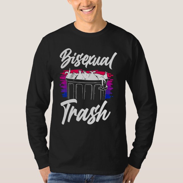 Camiseta Bandera del Orgullo Bisexual (Anverso)