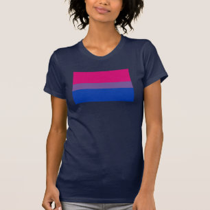 Camiseta Bandera del Orgullo Bisexual