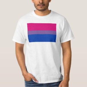 Camiseta Bandera del Orgullo Bisexual