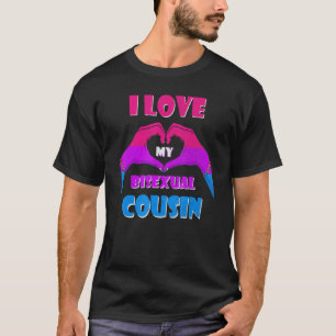 Camiseta Bandera del Orgullo Bisexual Bandera Bi Me Encanta