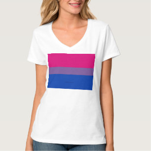 Camiseta Bandera del Orgullo Bisexual de SlipperyJoe lavand