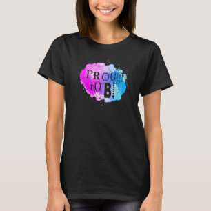 Camiseta Bandera del Orgullo Bisexual Orgullosa De Bi
