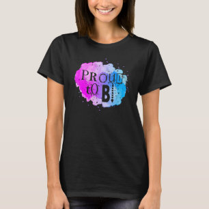 Camiseta Bandera del Orgullo Bisexual Orgullosa De Bi