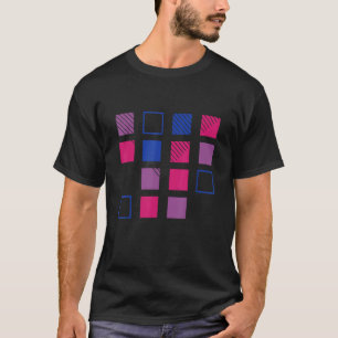 Camiseta Bandera del Orgullo Bisexual sutil Bi Bisexuality