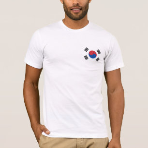 Camiseta Bandera del Orgullo Coreano 한 국