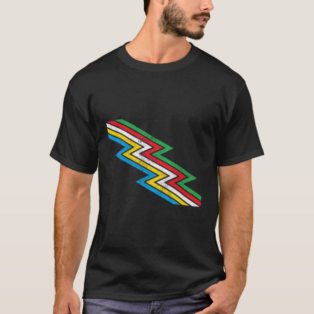 Camiseta Bandera del Orgullo de Discapacidad (Anverso)