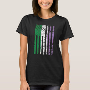 Camiseta Bandera Del Orgullo De Género Estadounidense Géner