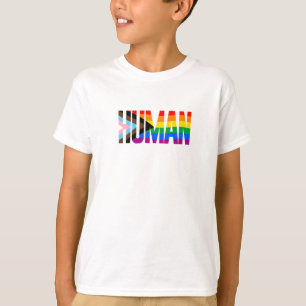 Camiseta Bandera del Orgullo de Inclusividad Humana