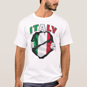 Camiseta Bandera del Orgullo de Italia