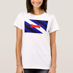 Camiseta Bandera del orgullo de juego de cachorros de Slipp