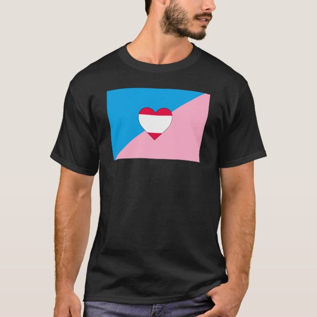 Camiseta Bandera del Orgullo de Juego de Edad (Anverso)