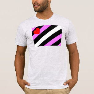 Camiseta Bandera del Orgullo de la Chica de Cuero