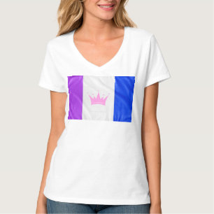 Camiseta bandera del orgullo de la cultura drag de Slippery