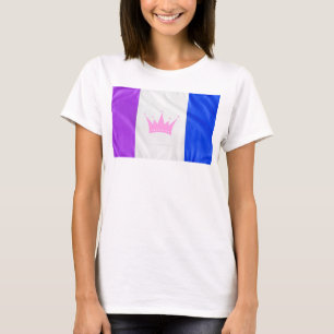 Camiseta bandera del orgullo de la cultura drag de Slippery