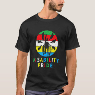Camiseta Bandera del Orgullo de la Discapacidad Jul Simpati