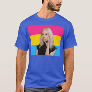 Camiseta Bandera del Orgullo de Phoebe Bridgers Pansexual