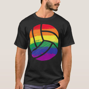 Camiseta Bandera del orgullo de voleibol 2
