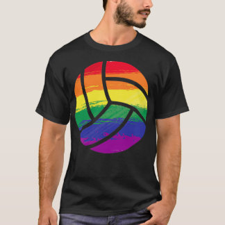 Camiseta Bandera del orgullo de voleibol 2