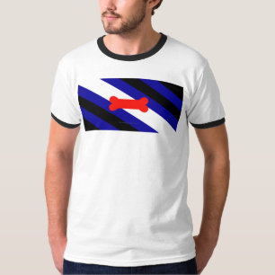 Camiseta Bandera del orgullo del juego de cachorros de Slip