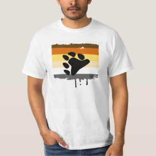 Camiseta Bandera del orgullo del oso