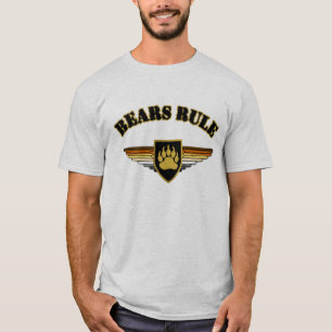 Camiseta Bandera del Orgullo del Oso Pata de Oso Los Osos M