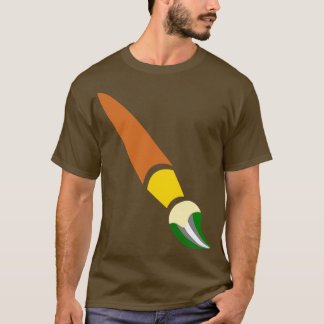 Camiseta Bandera del Orgullo del Pincel Greyromántico
