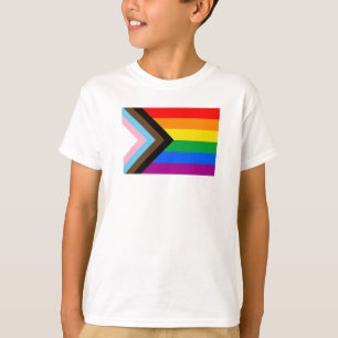 Camiseta Bandera del Orgullo del Progreso LGBTQ+