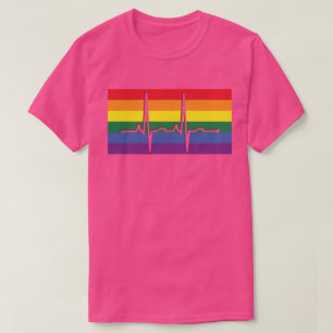 Camiseta Bandera del Orgullo EKG