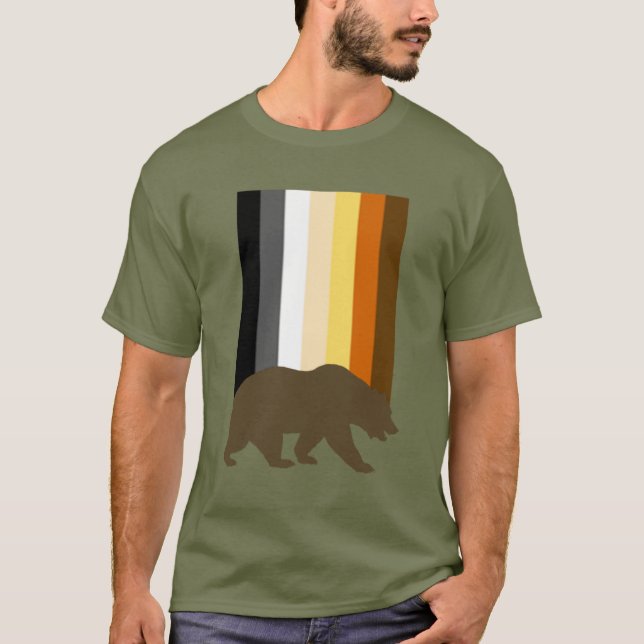 Camiseta Bandera del Orgullo Gay (Anverso)