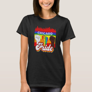 Camiseta Bandera del orgullo gay arcoiris del Orgullo de Ch