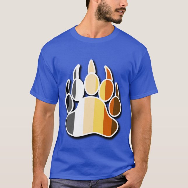 Camiseta Bandera del Orgullo Gay Bandera de la sombra profu (Anverso)