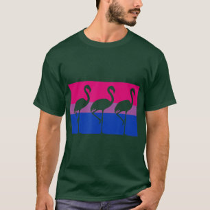 Camiseta Bandera del Orgullo Gay Bisexual Fiesta Cute Flami