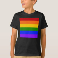 Bandera del orgullo gay caído