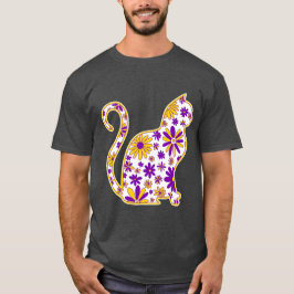Camiseta Bandera del Orgullo Gay de Flores LGBTQ+ Intersex