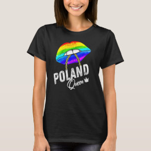 Camiseta Bandera del Orgullo Gay de la Reina Lgbtq Lidera A