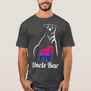 Camiseta Bandera del Orgullo Gay del Tío Bisexual LGBT
