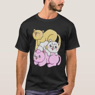 Camiseta Bandera del Orgullo Gay Gay LGBTQ Arcoiris Kawaii 