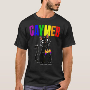 Camiseta Bandera del Orgullo Gay Gaymer Jugador Lgbtq Video