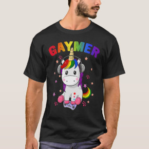 Camiseta Bandera del Orgullo Gay Gaymer Lgbt Gamer Lgbtq Ga