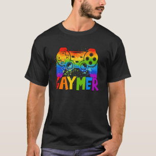 Camiseta Bandera del Orgullo Gay Gaymer Lgbt Gamer Lgbtq Ju