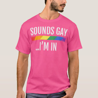 Camiseta Bandera del Orgullo Gay LGBTQ Suena Gay En 1