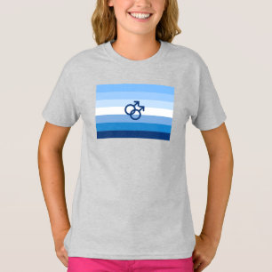 Camiseta Bandera del Orgullo Gay Masculino MLM