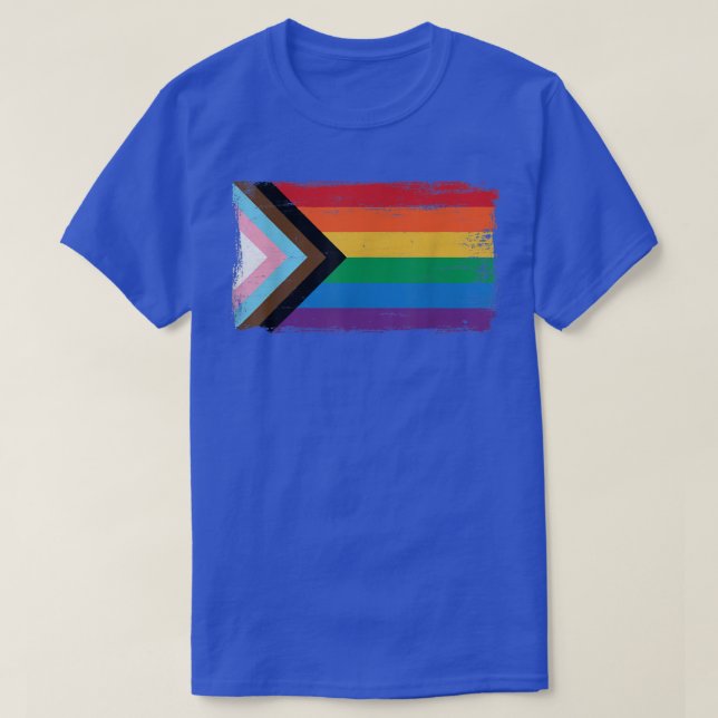 Camiseta Bandera del Orgullo Gay Mes LGBT Traducción de Les (Diseño del anverso)